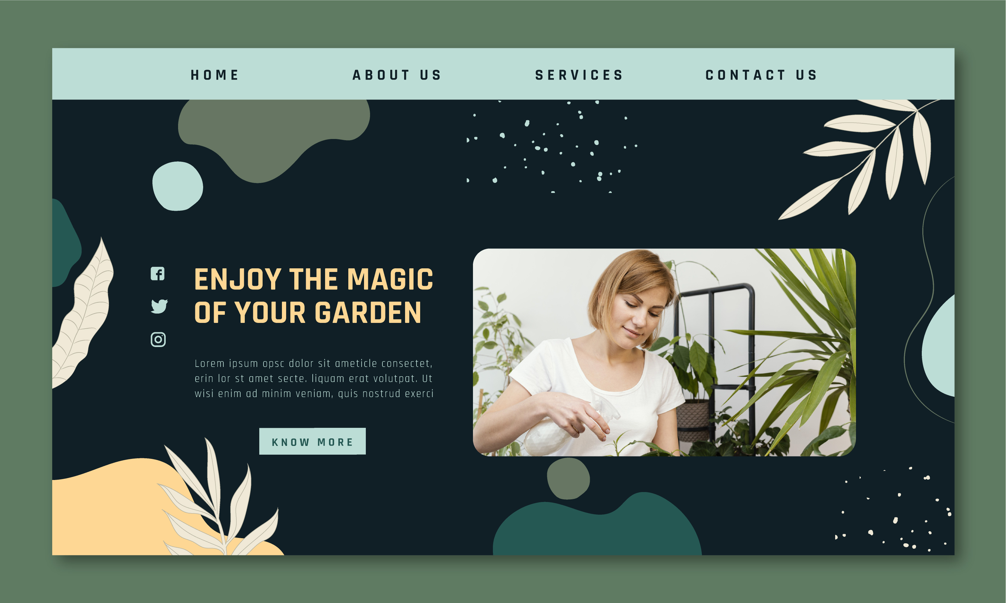 Local service website